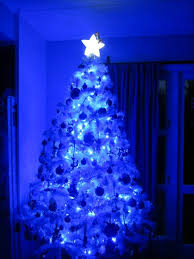 34 Blue Christmas Tree Decorations Ideas Decoration Love White Christmas Tree Lights White Christmas Lights Christmas Lights