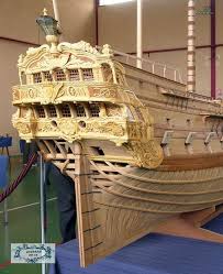 Le Fleuron 1729 Construit A Brest Par Joseph Et Blaise Ollivier Sailing Ship Model Model Ship Building Model Ships