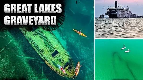 The Great Lakes: Secrets of an underwater ship graveyard