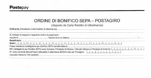 Il bonifico fatto con la postepay evolution non è diverso dal bonifico sepa eseguito da conto corrente bancario o postale. Moduli Fac Simile Da Scaricare