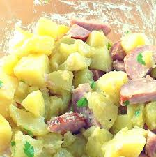 Salade Pommes De Terre Et Cervelas Recettes Recette Salade Pomme De Terre Salade Pomme Cervelas