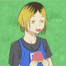 I drew my favorite character, Kenma : r/haikyuu