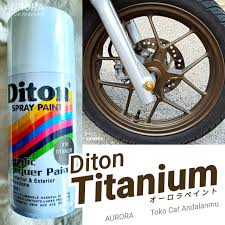 Pertama, kamu bisa mengecat ulang pelek tersebut. Murah Pilox Diton Titanium 816 Magnesium Cat Mobil Motor Pilok Pylox 300ml Lazada Indonesia