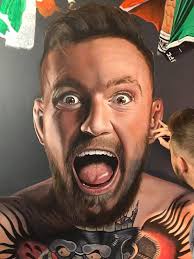 A few of Connor's paintings.