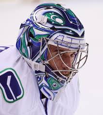 Ducks goaltender ryan miller will announce his retirement thursday ducks goaltender ryan miller takes off his mask during the first period against the arizona coyotes on march 20 at honda center. I Love Goalies Ryan Miller 2015 16 Mask
