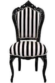 Finde das beste produkt zum besten preis! Barockstuhl Schwarz Weiss Gestreift Salonzimmer Stuhl Streifenmuster Barock Chair Kaufen Bei Hood De