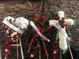Maybe you would like to learn more about one of these? 3 Pc Funeral Package Includes 3 Banners Open Heart Standing Spray And Cross In La Mirada Ca Funeral Flowers For Less
