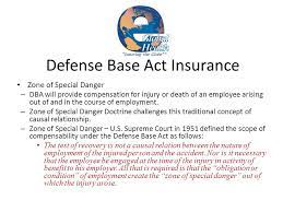 Dba insurance is often overlooked for companies new to working with government contractors. Defense Base Act Dba Insurance Overview Of Dba And Pitfalls Of Dba Why You Want To Supplement Dba As Well Ppt Download