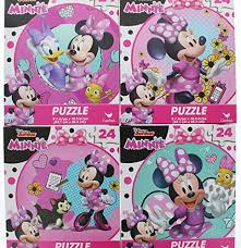 Today, you can see that. Buy 4 Pk Disney Junior Minnie Jigsaw Puzzle 24 Pieces 96 Total Pieces Online In Kuwait B07wsd5qxy