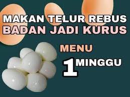 Selama tiga bulan itu saya menahan diri untuk menimbang badan. Ilham Media Menu Diet Seminggu Guna Telur Rebus Facebook