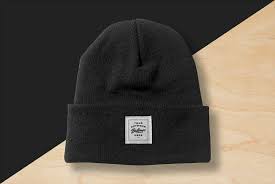 Download Folded Beanie Mockup Graphics Youworkforthem