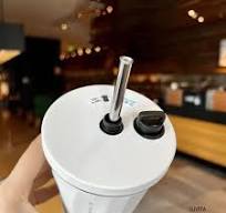 TYESO 600ML Stainless Steel Thermos Water Bottle Vacuum Flask With  Retractable Straw Cold Hot Drink Car Thermos Mug Tumbler - AliExpress