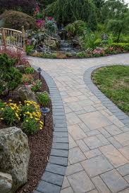 Maybe you would like to learn more about one of these? Take A Stroll Through Your Garden On The Perfect Walkway Designed By You Installation Meyer For Hire Front Walkway Landscaping Garden Tiles Shade Landscaping