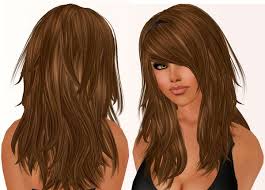 Bang hairstyles for layered hair. Long Hair With Super Thick Side Swept Bangs If I Dont Go Short Home Hair Styles Long Hair Styles Layered Hair With Bangs