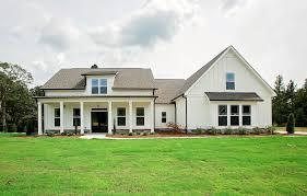 An open concept floor plan typically turns the main floor living area into one unified space. Modern Farmhouse Floor Plans Dustin Shaw Homes