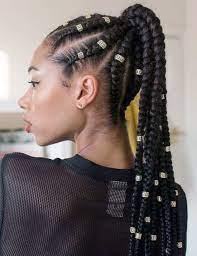 39 Crazy Braided Ponytail Hairstyles Braided Ponytail Hairstyles Braids For Black Hair Cool Braid Hairstyles