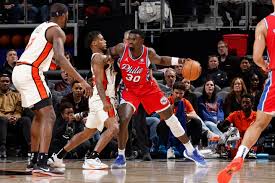 Sixers close back-to-back hosting East-leading Pistons