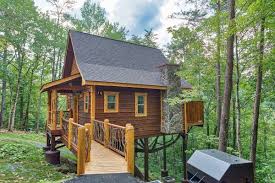 This ensures that your stay is relaxing and peaceful. Smoky Mountain Treehouse A Gatlinburg Cabin Rental