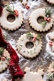 Vanilla Wreath Cookies Half Baked Harvest Recipe In 2020 Half Baked Harvest Wreath Cookies Winter Cookie