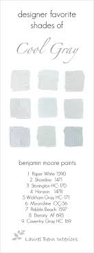 9 Fabulous Benjamin Moore Cool Gray Paint Colors Laurel Home