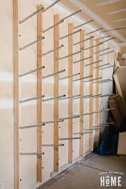 Simple Diy Lumber Rack House Becoming Home Lumber Rack Lumber Storage Lumber Storage Rack