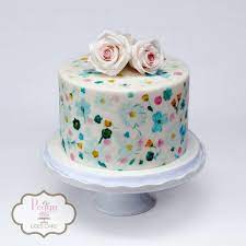 Get the recipe online at wilton today! Pastel Floral Cake By Peggy Does Cake Cakesdecor