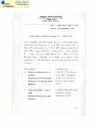 Mahkamah rayuan tangguh keputusan mahkamah tinggi. Arahan Amalan Mahkamah Rayuan Bil 1 Tahun 1995