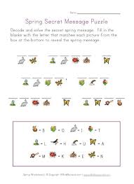 Spring Worksheets For Kids Spring Worksheet Worksheets For Kids Word Puzzles For Kids
