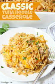 Cream of mushroom soup 2; Classic Tuna Noodle Casserole Recipe Bitz Giggles