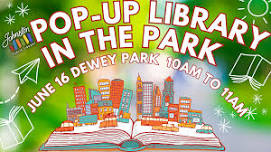 Pop-Up Library at Dewey Park
