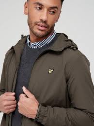 Lyle & Scott Zip Through Hooded Jacket