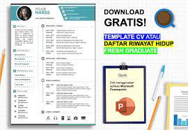 Template Cv Atau Daftar Riwayat Hidup Fresh Graduate Riwayat Hidup Template Hidup