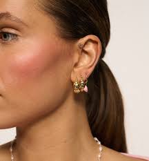 Small Madeleine Hoop Earrings