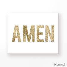 For it was he only who stretched out his hand to me. Amen Printable Gold Glitter Amen Quote Print Amen Printable Christian Wall Art Scripture Print Holiday De Scripture Print Quote Prints Christian Wall Art