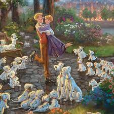 This one features one of my favorite classic disney movies, 101 dalmatians (750 pieces). 101 Dalmatians Limited Edition Art Art For Sale