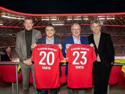 Бавария / fc bayern münchen. Details Varta Ag