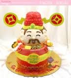 Bánh sinh nhật chủ đề Tiền, Vàng, Dollar, giầu sang, phú quý, phát tài,  phát lộc