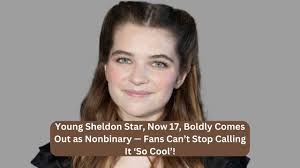 Young Sheldon Star Raegan Revord Reveals Non-Binary Identity and Supports  NOH8 Campaign