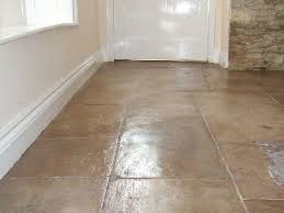 Old Cotswold Flagstone Floor Cleaned Grouted And Polished Floor Restoration Flagstone Flooring Flooring