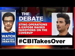 Ssr S Case Sting Operations Expose Raises Questions On The Coverup Arnab Goswami Debates Youtube