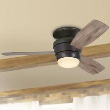Ceilingfan.com is the best place to buy ceiling fans. Harbor Breeze Mazon 44 In Oil Rubbed Bronze Led Indoor Flush Mount Ceiling Fan With Light And Remote 3 Blade Lowes Com Ceiling Fan With Light Fan Light Ceiling Fan