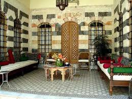 Middle eastern moorish style (19th century) carved teak 4 fold screen with brass inlaid center panel and filigree freshen up your summer decor! Middle Eastern Houses Middle East House Design Minimalist Home Design Minimalist House Design House Design Minimalist Home