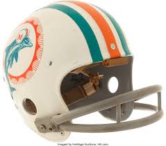 Shopping results for miami dolphins helmet: Circa 1973 Paul Warfield Game Worn Miami Dolphins Helmet Lot 81031 Heritage Auctions