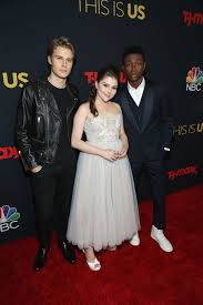 Logan Shroyer Hannah Zeile And Niles Fitch Attend The Season 3 This Is Us Serie Great Tv Shows This Is Us