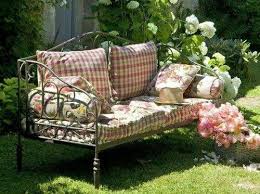 Banquette Comptoir De Famille Dans Le Jardin Cama Divan De Forja En El Jardin Www Fustaiferro Com Deco Idee Deco Idees De Decor