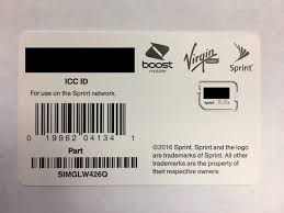 Mobile phones that use global system for mobile communications (gsm) technology store the phone's user and carrier information on a subscriber identity module (sim) card. Sprint Boost Virgin Mobile Nano Sim Card Iccid Simglw426q Iphone 8 8 Iphone X Buy Online In Bulgaria At Desertcart 71343268