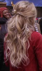 Pinned Half Back Hair Styles Long Hair Styles Hair Beauty