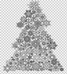Christmas Tree Santa Claus Christmas Card Drawing Png Clipart Albero Della Vita Birthday Black And White