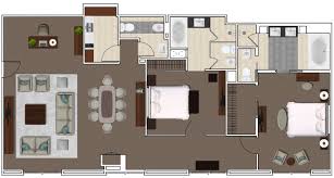 Web version is offered in software as a service model with the following subscription plans 2d Colored Floor Plan Samples Examples With Furniture Options Styles The 2d3d Floor Plan Company 2d 3d Floor Plan Services