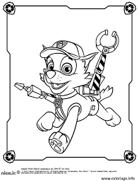 Coloriage Rocky Toujours Pret Pat Patrouille Dessin A Imprimer Coloriage Pat Patrouille Dessin Pat Patrouille Coloriage Paw Patrol